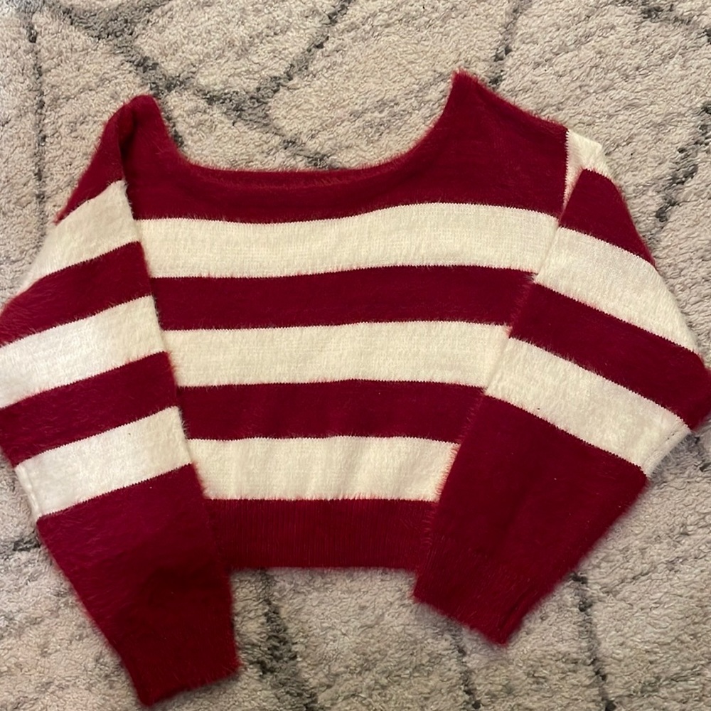 Never worn fuzzy sweater